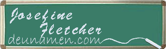 Josefine Fletcher Visitenkarte